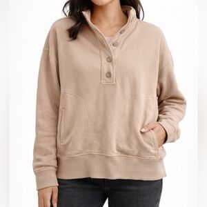 Aerie Button-Up Pullover